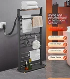 AR Anrun Интелигентна електрическа поставка за кърпи Поставка за съхранение н...
